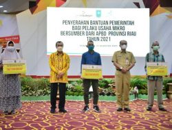 20.833 UMKM Dapat Bantuan Modal Usaha dari Pemprov Riau, Ini Rinciannya