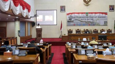 Wali Kota Paparkan Ranperda Perubahan APBD Kota Batam