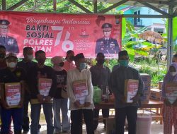 Polres Bintan Salurkan Sembako di Tiga Kecamatan