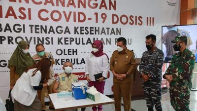 11.556 Tenaga Kesehatan di Kepri Divaksinasi Dosis Ketiga