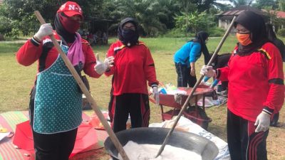 Bupati Rohil Buka Festival Lomba Kacau Dodol di Tanah Putih Tanjung