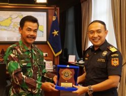 Danlantamal IV Terima Kunjungan Silaturahmi Kepala Kantor DJBC Kepri