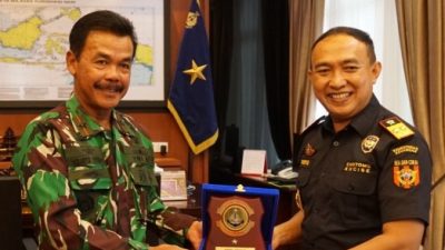 Danlantamal IV Terima Kunjungan Silaturahmi Kepala Kantor DJBC Kepri