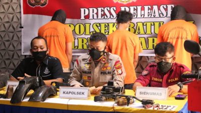 Posting Barang Curian di FB, 3 Pelaku Curanmor di Batuaji Batam Diringkus Polisi