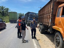 Razia di Rohil, Dishub Riau Tilang 136 Kendaraan