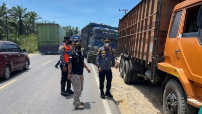 Razia di Rohil, Dishub Riau Tilang 136 Kendaraan