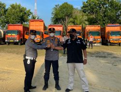 Razia di Kuansing Riau, Tim Gabungan Kandangkan 5 Truk ODOL
