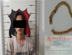 Nekat Jambret di Siang Bolong, Pria Ini Dijebloskan ke Sel Tahanan