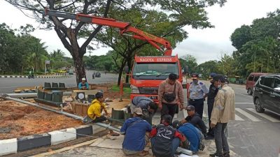 Dishub Batam Pasang Traffic Light di Sagulung dan Batuaji
