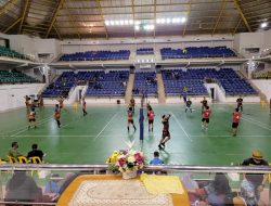 Tim Volly Pemko Batam Raih Juara Pada Turnamen Sportourism 2021