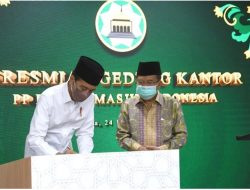 Presiden Jokowi Resmikan Kantor Pusat Dewan Masjid Indonesia