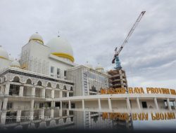 Pembangunan Menara Masjid Raya Riau Dihentikan, Simak Penjelasannya