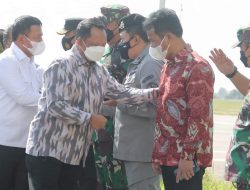 Sambut Kedatangan Mendagri dan Wamenhan, Wako Batam Laporkan Penanganan serta Capaian Vaksinasi Covid-19