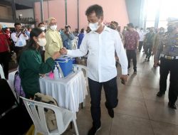 Wako Rudi Tinjau Vaksinasi Booster di Mall Botania