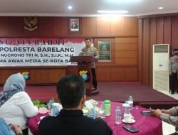Jalin Silaturahmi, Kapolresta Barelang Gelar Coffee Morning Bersama Wartawan  se-Kota Batam