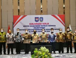 Plt Bupati Bintan Rakor Bersama Mendagri