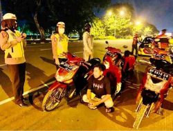 Satlantas Polresta Barelang Amankan 60 Motor Pakai Knalpot Brong