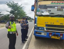 Dishub Riau Jaring 117 Truk ODOL di Kampar, Total Sudah 356 Kendaraan