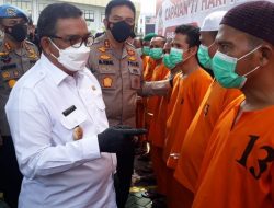 Hadiri Pemusnahan Narkoba di Polda Riau, Wagubri Prihatin Ada Pelaku Baru Tamat SMA