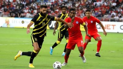 Timnas Singapura Lewati Ranking FIFA Indonesia, Usai Menang 2-1 atas Malaysia