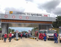 Jalan Tol Pekanbaru-Bangkinang Resmi Dibuka untuk Mudik