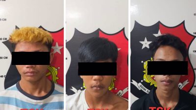 Gasak Motor di Bengkong Batam, 3 Anak Bawah Umur Diciduk Polisi