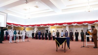 Sah, Kamsol Jadi Pj Bupati Kampar dan Muflihun sebagai Pj Wako Pekanbaru