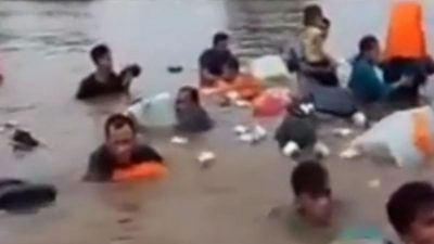 Kapal Tenggelam di Inhil Riau, Puluhan Penumpang Berenang Selamatkan Diri