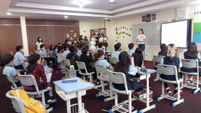 Dukung Pendidikan, Geniora SayaBisa Berikan Bantuan Aplikasi Belajar di Australian Intercultural School Batam