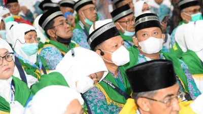 449 Calon Jemaah Haji Asal Kepri Berangkat dari Bandara Hang Nadim