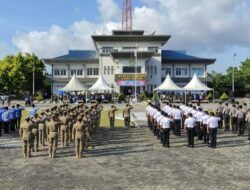 Upacara 17 Hari Bulan Digelar di Mako Lanal Batam