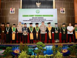 Kapolda Riau Orasi Ilmiah di Sidang Senat Terbuka Wisuda UIN Suska