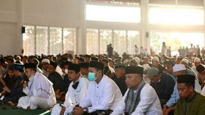 Perdana Gelar Shalat Idul Adha, Masjid Tanjak Batam ‘Dibanjiri’ Jemaah