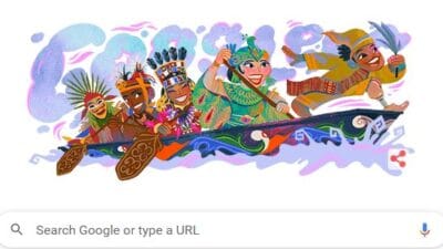 HUT ke-77 RI, Google Doodle Tampilkan Pacu Jalur Kuantan Singingi Riau