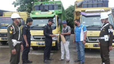 Bea Cukai Batam Bersama TNI, Polri dan ASDP Gelar Operasi Bersama di Pelabuhan Roro Telaga Punggur