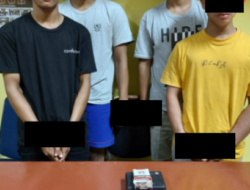 Terlibat Narkoba, 4 Remaja di Kuansing Diringkus Polisi