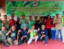 BBKSDA Riau Sosialisasi Larangan Pemburuan Satwa Liar di Sungai Serkap