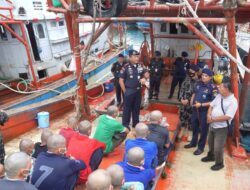 KKP Tangkap 4 Kapal Ilegal Dalam Sepekan