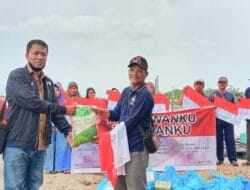 Yayasan MPPI Bagikan Sembako, Alkes dan Bendera ke Masyarakat Batu Besar Batam