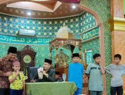 Anggota DPRD Bengkalis Sanusi Isi Tausiyah di Masjid Nurul Islam Simpang Padang