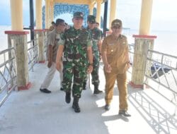 Wabup Bagus Santoso Sambut Kedatangan Danrem 031/WB di Pelabuhan BSL Bengkalis