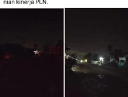 Listrik Padam di Bulan Puasa, Warga Jalan Abi Kusno Cokro Suyoso Palembang Mengeluh