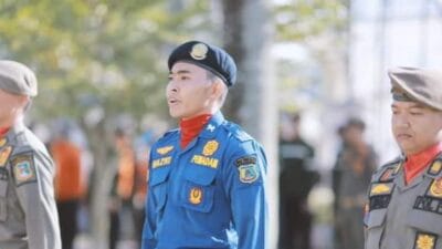 Pemkab Tanjab Barat Gelar Upacara Peringatan HUT ke-73 Satpol PP dan HUT ke-104 Damkar