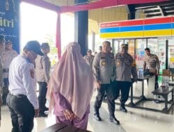 Wakapolda Lampung Kunjungi Pos Pam Rest Area 208 A, Ini Pesan yang Disampaikan
