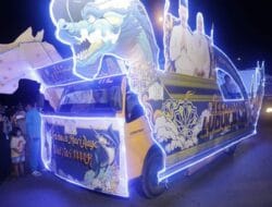 Nuansa Lebaran di Batam Makin Meriah dengan Pawai Takbir, Mobil Hias dan Lampu Colok