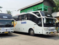 Bus Damri Rute Tubaba-Jakarta Resmi Beroperasi