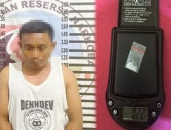 Polres Tulang Bawang Tangkap Pria yang Bawa Narkotika ke Terminal Menggala