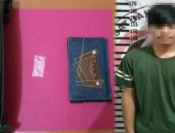 Bawa Narkotika, Pemuda Asal Menggala Kota Ditangkap Polres Tulang Bawang