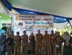 Kampung Astra Ksetra Menggala Menutup Rangkaian Kegiatan Pasar Murah Jelang Idul Fitri 2023
