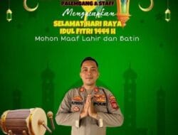Alfredo Mengucapkan Selamat Merayakan Idul Fitri 1444 Hijriah